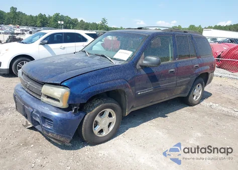 2002 Chevrolet Trailblazer Ls from USA, damaged, VIN 1GNDS13S922428209